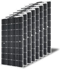 800W Flexible Solar Panel Flexible Waterproof (8pcs 100W) Solar Module Monocrystalline Solar Panel for Car Camping Boat
