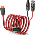 Solar to XT60i Extension Cable 12AWG 50FT XT60i Female to Male Connector for RV Foldable Solar Panel Portable Power Station Solar Generator