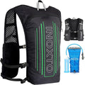 INOXTO Running Hydration Vest BackpackLightweight Insulated Pack with 1.5L Water Bladder Bag Daypack for Hiking Trail Running Cycling Race Marathon for Women Men