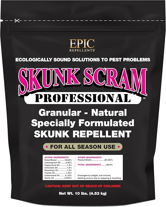 Epic Professional Skunk Scram Repellent 10LB Bag