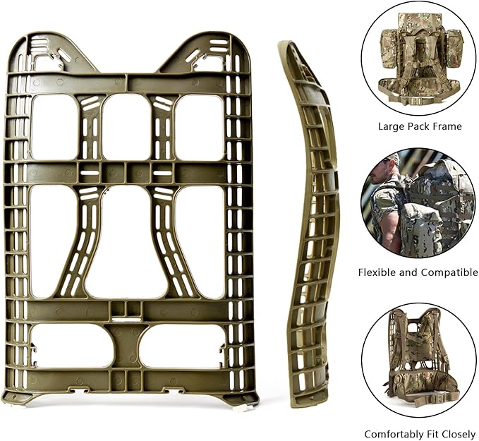 MT Military MOLLE 2 Large Rucksack with Frame Army Tactical Backpack