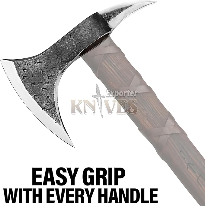 Carbon Steel Bearded Camping Viking Axe Head/Hatchet Head CSH-15 (CSH-10)