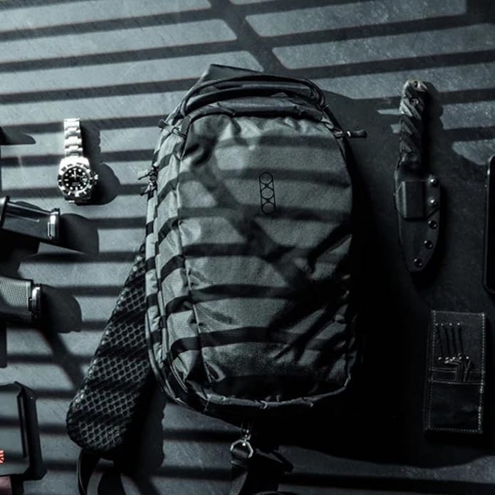 Eberlestock Fade Sling Pack - EDC Crossbody Sling Backpack - Ambidextrous Access to All Compartments - Quick Access