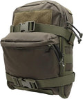 Tactical Mini Hydration Bag Water Backpack Assault Pack Outdoor Bladder Carrier Molle Pouch for Hunting Airsoft Vest