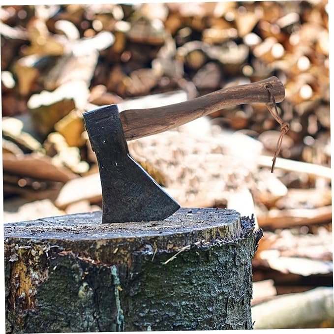 BESPORTBLE 2pcs Wooden Axe Handle Replacement for Gardening Axe Sturdy Non-Slip Grip