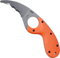 CRKT Bear Claw Emergency Rescue Fixed Blade Knife with Sheath: Hawkbill with AUS 8 Steel Blade Glass-Reinforced Nylon Handle 2511ER