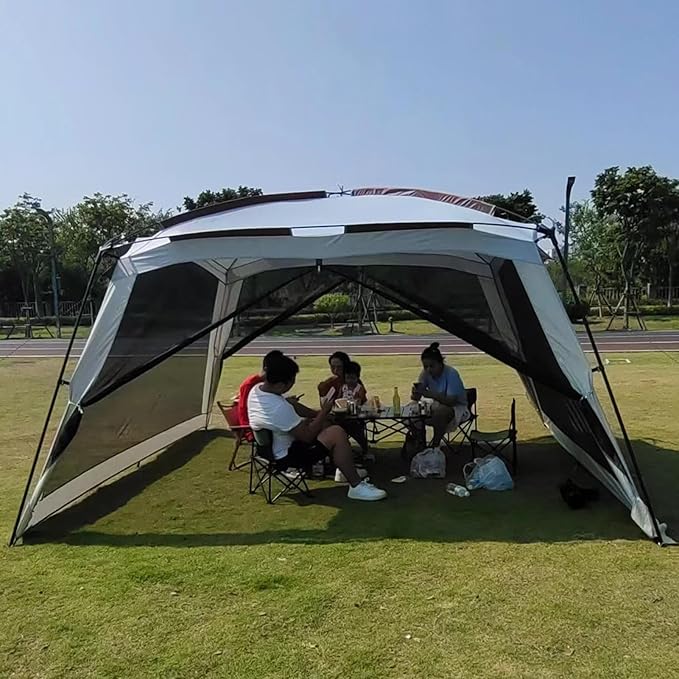 Tent Camping | Portable Screen Shelter Sunshade HouseScreen House Tent | for Picnic Family Trip Backyard Road Trips Travel Beach