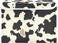 Collapsible Storage Bins with Lids Decorative Fabric Storage Cubes Closet Organizer and Storage Basket Boxes Containers for Clothes Box Chest Nursery Folding Rectangle Beige Black Cow Print