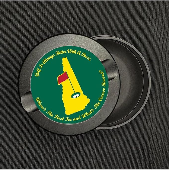 Brotherhood Metal Zyn Container - Metal Zyn Holder - Zyn Metal Can - Metal Container for Zyn Holder - Metal Zyn Can Golf Gifts for Him - Zyn Containers for Golf - New Hampshire
