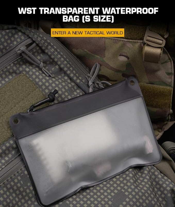 Transparent Waterproof Bag Portable Travel Bags Storage Pouch Small Capacity Foldable Outdoor Hunting Swimming Tools