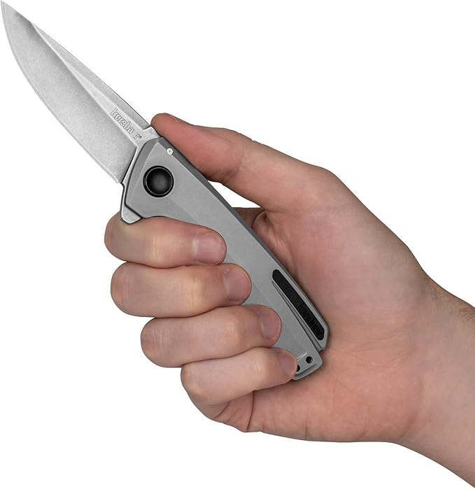 Kershaw Comeback Folding Pocket Knife 3-Inch Blade with Manual Opening Frame Lock (2055) Steel