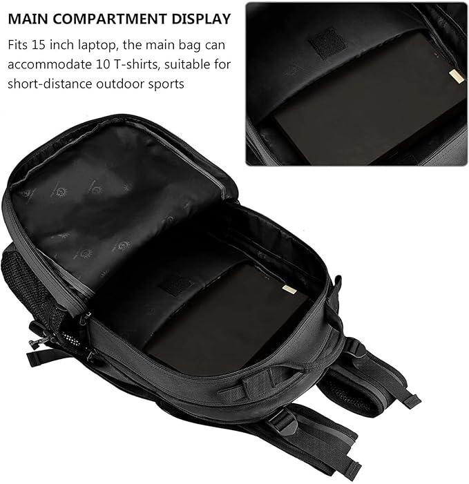 Tactical Backpack Hiking Day Pack Molle Rucksack Waterproof 30L Everyday Carry Bag