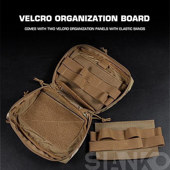 Tactical Storage Pouch/Shoulder BagsVest Attachment BagAirsoft Hunting Military Multifunctional Utility Dual-Purpose BagEDC Admin Sundry Tool Bag