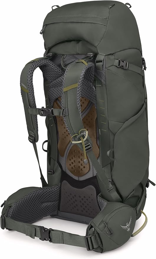 Osprey Kestrel 58L Men's Backpacking Backpack Bonsai Green L/XL