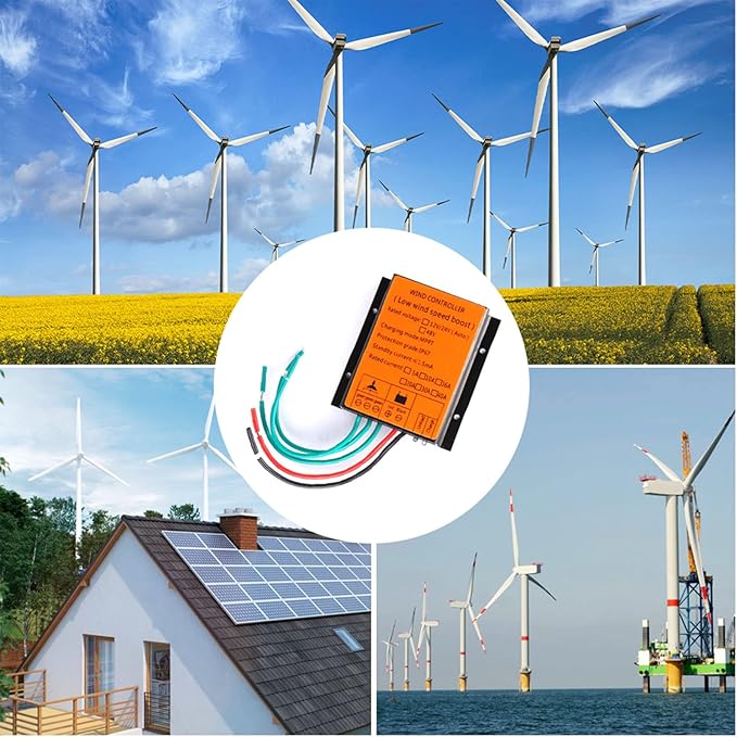 3000W MPPT Charge Controller12V-220V for Wind Turbine10A 20A 30A Low Wind Speed Volatge Regulator for Wind Generator Three Phase12v