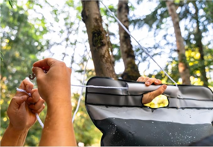 Coghlan's Camp Shower - Portable Solar-Heated Outdoor Shower Bag 5 Gallons