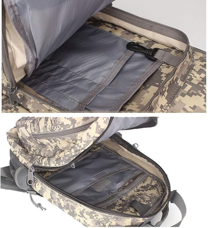 Outdoor Sports Pack Hiking Bag Tactical Rucksack Camo Knapsack Combat Camouflage Tactical 30L Molle Backpack