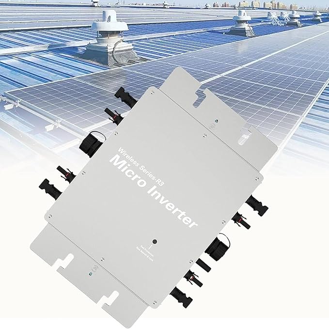 MPPT Solar Inverter Grid Tie Micro Inverter Smart WiFi APP Control IP65 WaterproofAC Automatic Identification Power InvertersGrid Tie MPPT Micro Inverter 1200W