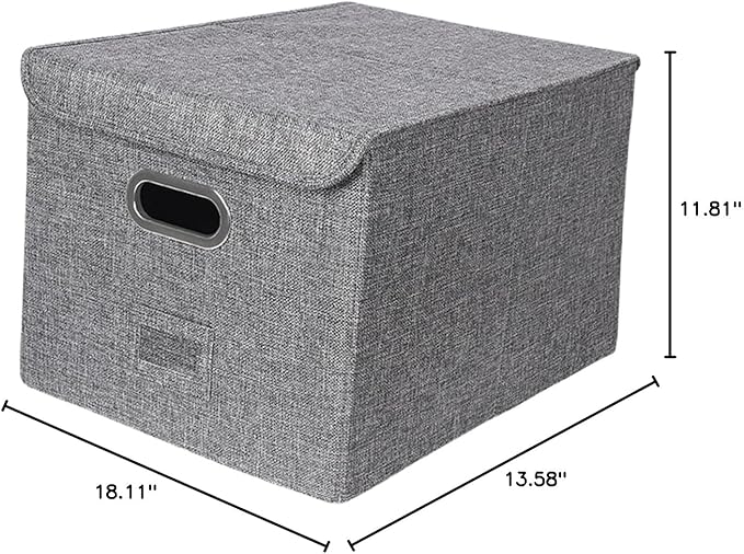 Storage Containers for Organizing Fabric Storage Bin under Bed Collapsible Bins