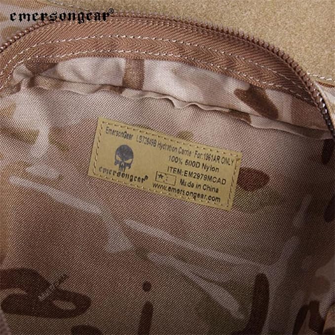 emersongear LBT2649B Hydration Bag for:1961AR ONLYOutdoor Water Resistant Backpack 20L for Hiking Tactical Camping Fishing Activities