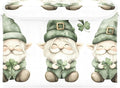 Storage Cube with Lid St Patrick Gnome Print 16.5×12.6×11.8 IN 1 Pack Collapsible Large Capacity Foldable Storage Basket Bin Organizer