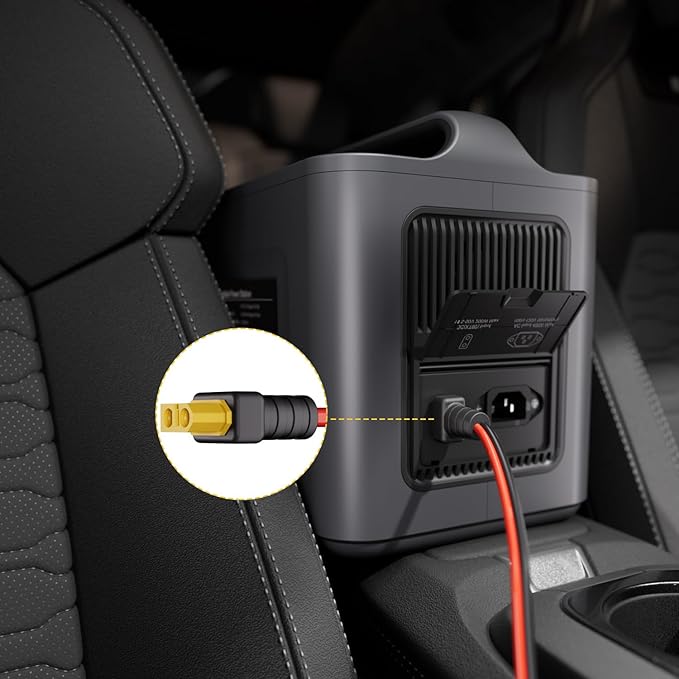 AFERIY Cigarette Lighter to XT60 Connector Cable - 3.3ft/1m Portable Power Station AF-P010