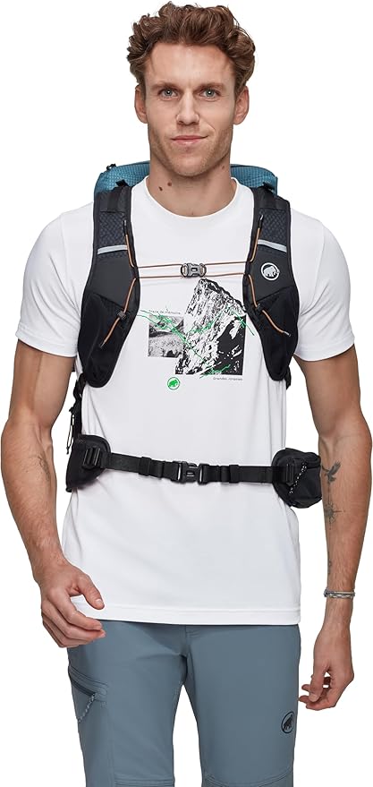 Mammut Ducan Backpack - Unisex Outdoor Backpack for Hiking Running and Everyday Adventures Sapphire Black 32L