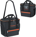 Carrying Bag Compatible with ECOFLOW DELTA 2 Power Station Carrying Bag Soft Padded with Shoulder Strap &amp Handle Portable Generator Cover Compatible with Ecoflow Delta 2 for Outside