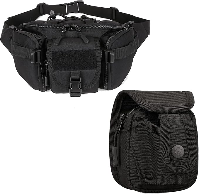 CREATOR Tactical Waist Pack for Men &amp Slingshot Ammo Pouch