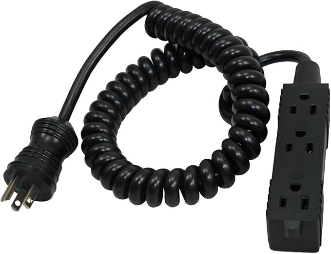 Conntek 29442-AS Medical-Grade Power StripGreenBlack