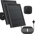 Solar Panel for Blink CameraCompatible with Blink Outdoor 4 (4th Gen) Camera 4W Solar Charging Board Outdoor Camera Solar Charger Equipped with 10 Foot Outdoor Power Cord Adjustable Angle IP65