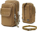 Small Molle Pouch Tactical Waterproof Cellphone Multipurpose Wallet Outdoor Sports EDC Gadget Slim Utility Waist Bag