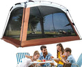 Mesh Tent | UV Resistant Sunshade HouseCamping Screen Tentfor Picnic Family Trip Backyard Road Trips Travel Beach