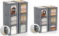 GoMaihe Clothes Storage Bin with Metal Frame 55L &amp 40L 6-Pack
