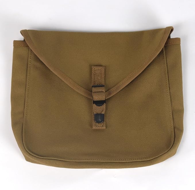 ANQIAO WW2 US M1928 Haversack Canvas with Tail Bag Backpack WWII Reproduction