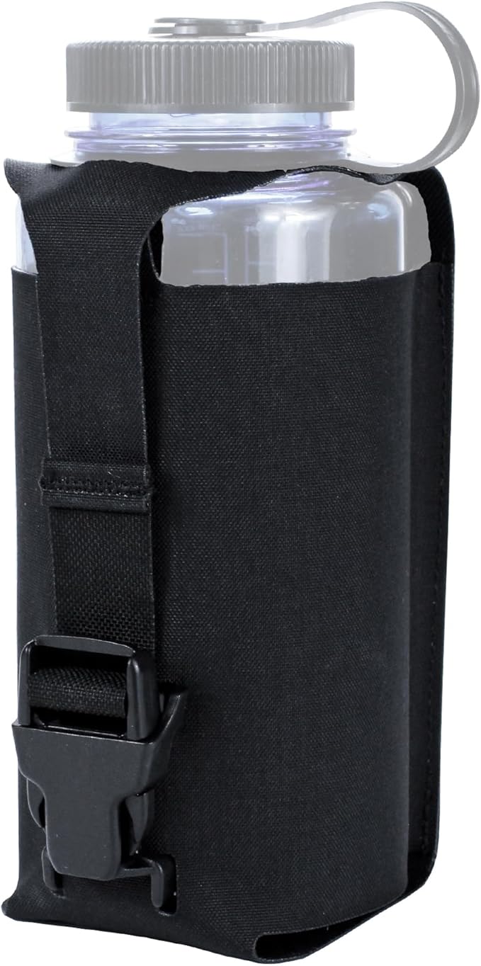 Water Bottle Holder MolleJX Tacfancier Tactical Water Bottle Pouch for Belt Backpack Chest Rig Canteen Pouch for 32oz Nalgene