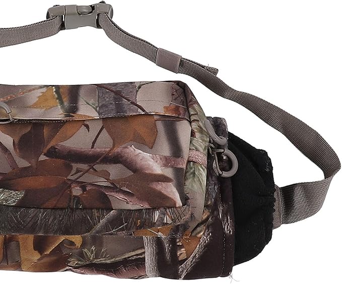 Warm Hand Muff Waist Bag Hand Warmer Pouch Camping Warm Gloves Belt Bag for Outdoor Activities with Camping Fishing Gloves Holder