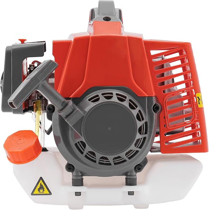 63.3CC 2-Stroke Gasoline Engine 2.2Kw Portable Agricultural Engine 0.34Gal Single-Cylinder 2-Stroke Engine Air-Cooled 7500R/Min for Lawn and Garden Equipment Weed Whackers