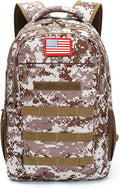 Camo BackpackBoys Backpack for Scool Military40L Army Bookbag Waterproof for Middle Elementary
