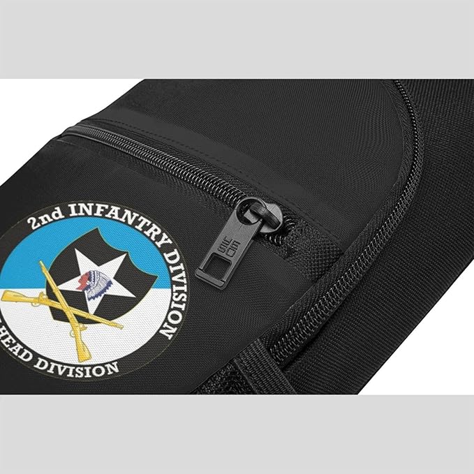 2nd Infantry Division with Rifles Chest Pack Leisure Shoulder Crossbody Chest Bag