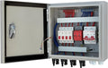 Hardcover Solar Combiner Box with 4 Strings 80 A Circuit Breakers. This pv Combiner Box is Suitable for Off-Grid Solar Power High-Power Version