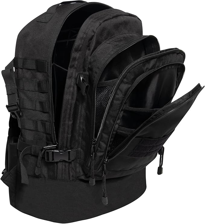 Rothco Skirmish 3 Day Assault Backpack (Black)