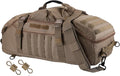 55L Large Travel Gym Duffle Bag Military Tactical Backpack Army Pack 3 Day Bug Out Bag Rucksack for Outdoor Sport Hiking Camping with Molle System Coyote