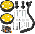 GNA410 Generator Wheel and Handle Kit for W-EN 4500 and 4750-Watt Generators Compatible with W-EN DF475T DF475 GN4500 DF472 DF475X DF472X