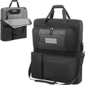 Solar Panel Storage Bag Compatible with EF ECOFLOW 220W/160W/110W Multi-pocket Portable Solar Panel Travel Carrying Case with Shoulder Strap