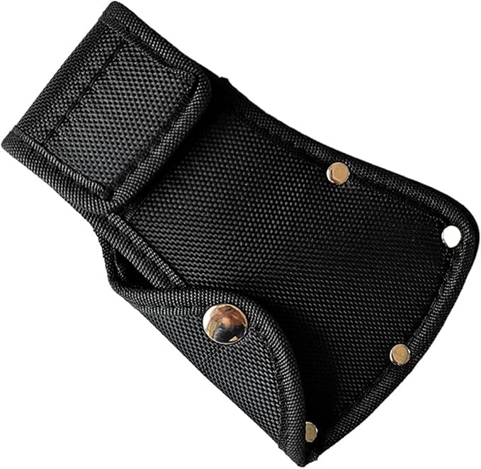 1pc Axe Blade Cover Sheath Head Holster Portable Nylon Double Hatchet Axe Protector Snap Outdoor Tools Protetive Case for Outdoor Camping Blade Protection