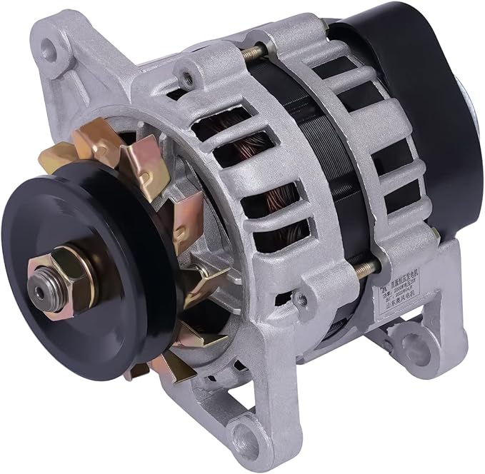2000W Permanent Magnet Generator Permanent DC Generator Low Rpm Charging Stable Low Noise Pure Copper Motor 24V Two Wheel Generators for Agriculture