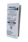 Aquatabs 49mg Water Purification Tablets (100 Pack). Water Filtration System for Hiking Backpacking Camping Emergencies Survival and Home-Use. Easy to Use Treatment and Disinfection.