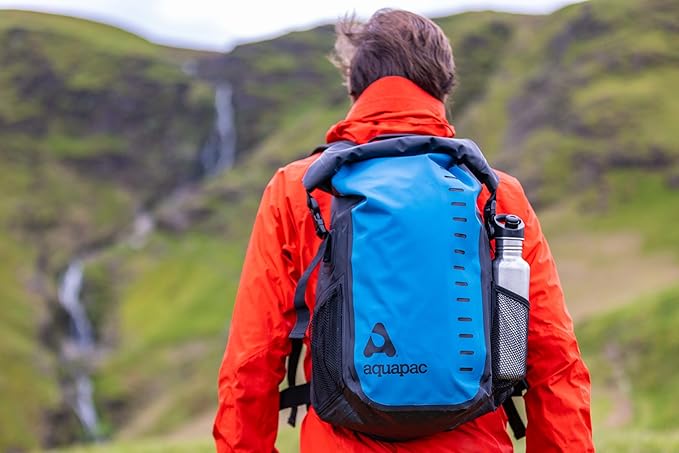 Aquapac Heavyweight 28L Waterproof Toccoa Backpack UK Made Travel Essential 5 Year Warranty Hiking Mountain Biking