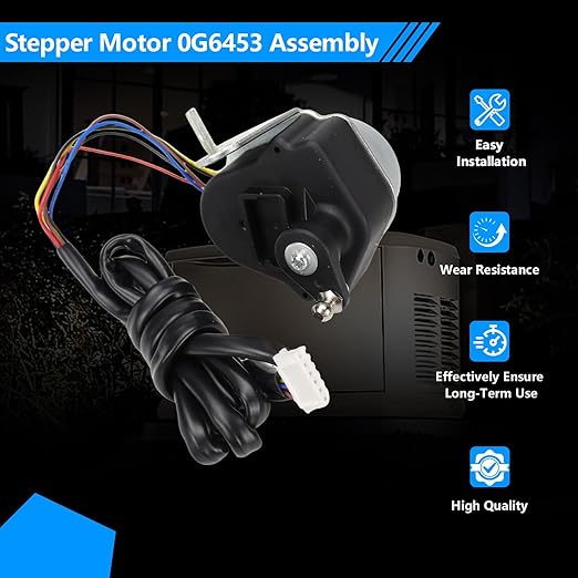 0G6453 Stepper Motor Assembly Compatible with Generac Guardian GTH990 HSB Air Cooled Generator 990 992 999 Series